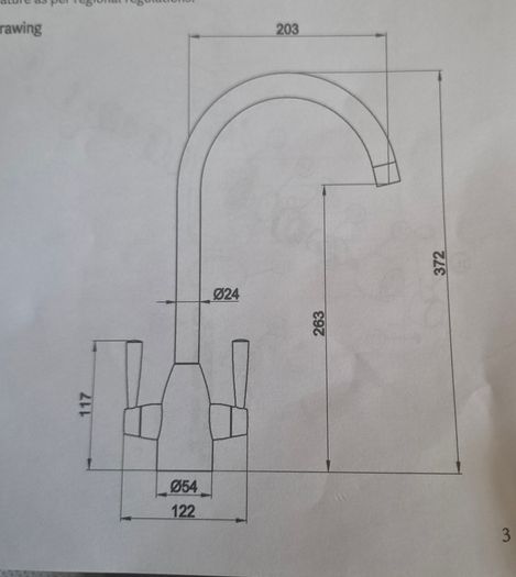 Deva Carlow mixer tap (Copper)