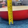 2x Crofton iron cast casserole pots in red Image 6