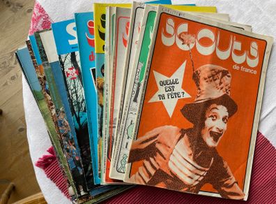 Scouts de France- magazine from the 1980's