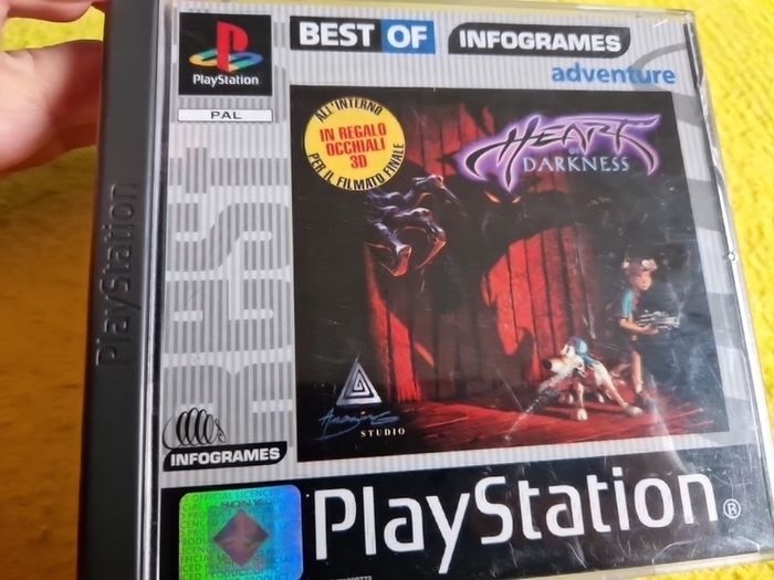 Game in Italian Hear of Darkness PlayStation1 Ps1 PlayStation2 Ps2 games Original