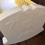Vintage Fisher Price Rocking Musical Wind Up Dolls Crib Cot Image 6