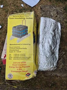 Tank insulation and insulation wrap