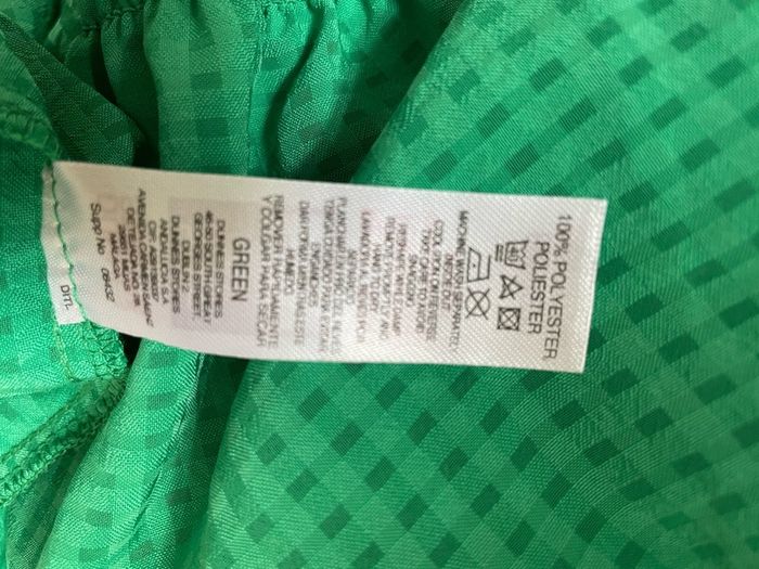 Savida ruffle front green top plus size New