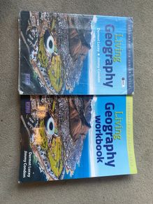 Living Geography workbook and textbook