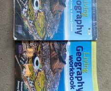 Living Geography workbook and textbook