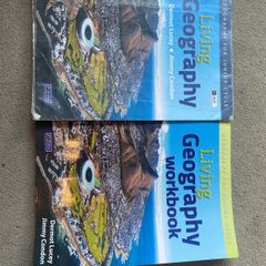 Living Geography workbook and textbook
