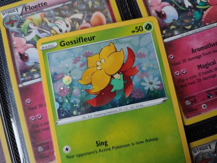 Gossifleur ! Promo ! Holo ! Sword and Shield Era ! 2020 ! Pokemon Card !