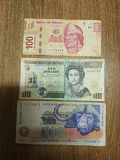 Foreign notes