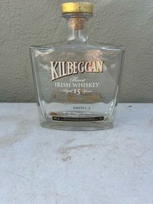 Kilbeggan empty whiskey bottle