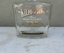 Kilbeggan empty whiskey bottle