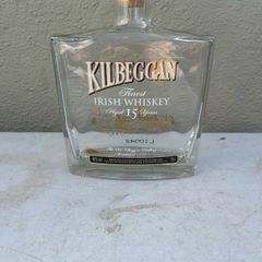 Kilbeggan empty whiskey bottle