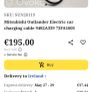 Mitsubishi Outlander Electric car charging cable Image 4