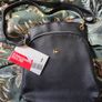 Black leather crossbody bag Wenger Swiss made Image 3