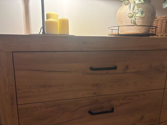 3+3 Drawer Chest Jysk Lintrup Oak