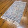 Art Carpet Kilim Collection Blue Floral Rug 135 x 68cm Image 2