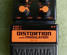Yamaha DM-100 Analog Modulation Distortion Pedal Japan Vintage Excellent JAPAN