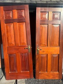 Solid Mahogany Doors