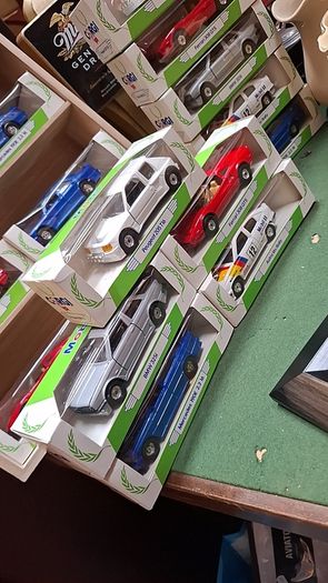 Corgi Mobil Oil model cars from 1989