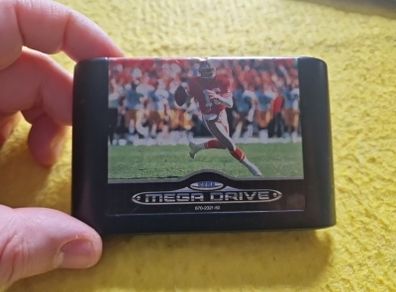 NFL Sports Talk Football 93 Star ring Joe Montana Arcade Retro Games Original