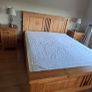 Bed with matching lockers and mattress Image 5