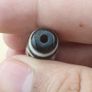 Vintage 5 Eyes Himalayan Tibetan Agate Dzi Bead Amulet Pendant Image 6