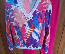 New Gerard Top Size 12 with matching Robell Ankle Grazer Pants