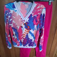 New Gerard Top Size 12 with matching Robell Ankle Grazer Pants