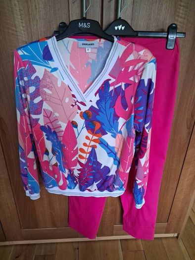 New Gerard Top Size 12 with matching Robell Ankle Grazer Pants