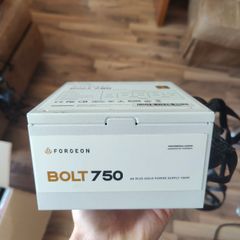 Forgeon Bolt White PSU 750W 80 Plus Gold Full Modular Power Supply