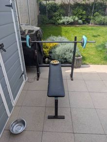 Weight Bench & Weights