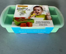 Baby weaning food freezer pods