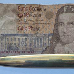Irish Series C 5 Pound banknote