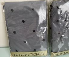 2 pairs Design Tights, medium