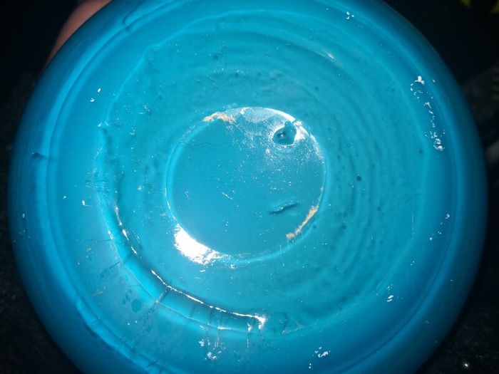 Holmegaard handblown turquoise vase
