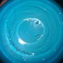 Holmegaard handblown turquoise vase Image 2