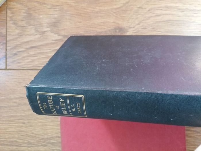 Hardcover Book The nature of belief by  M.C. D'Arcy 1931