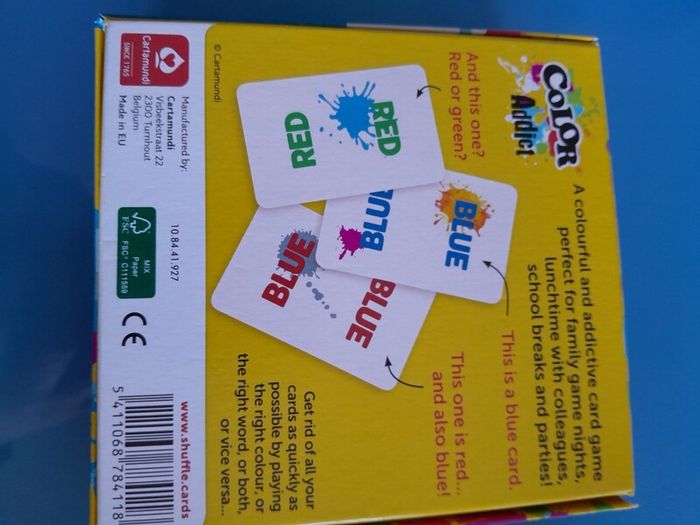 Color Addict Card Game