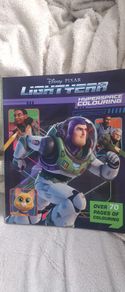 New colouring book lightyear buzz