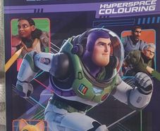 New colouring book lightyear buzz