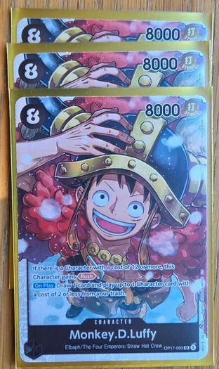 One Piece TCG OP-17 Monkey D Luffy 093