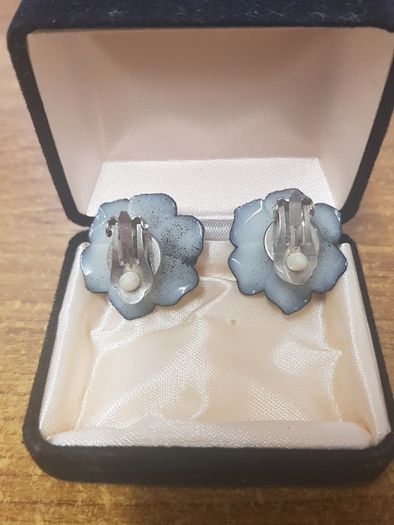 Black Roses Vintage Earrings