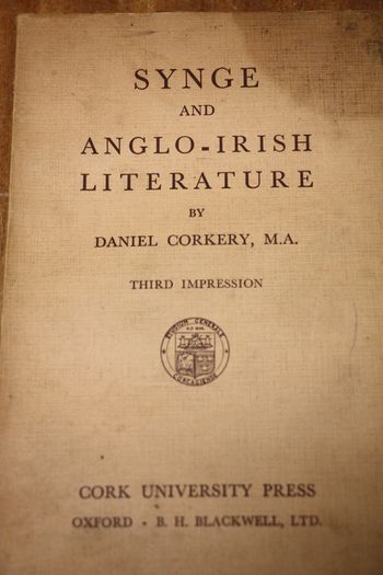 Synge and Anglo Irish Literature.