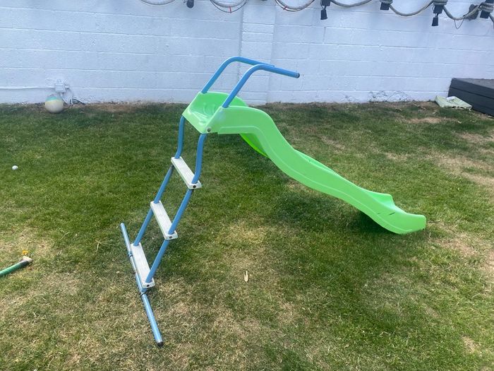 Kids garden slide