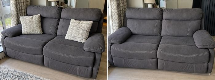 Large 2 Seat Harvey Norman Elec Recline Sofa
