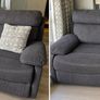 Large 2 Seat Harvey Norman Elec Recline Sofa Image 2