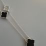 NECKLACE - Silver and Black Image 4