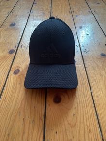 Fully black Adidas hat