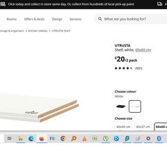 Ikea shelves