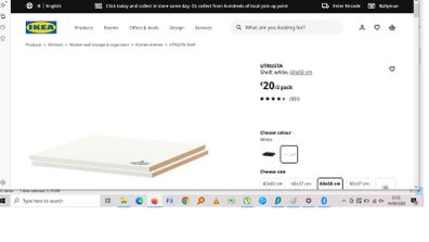 Ikea shelves