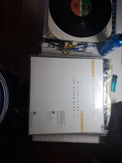 vinyl INXS 12" single.Bitter tears.